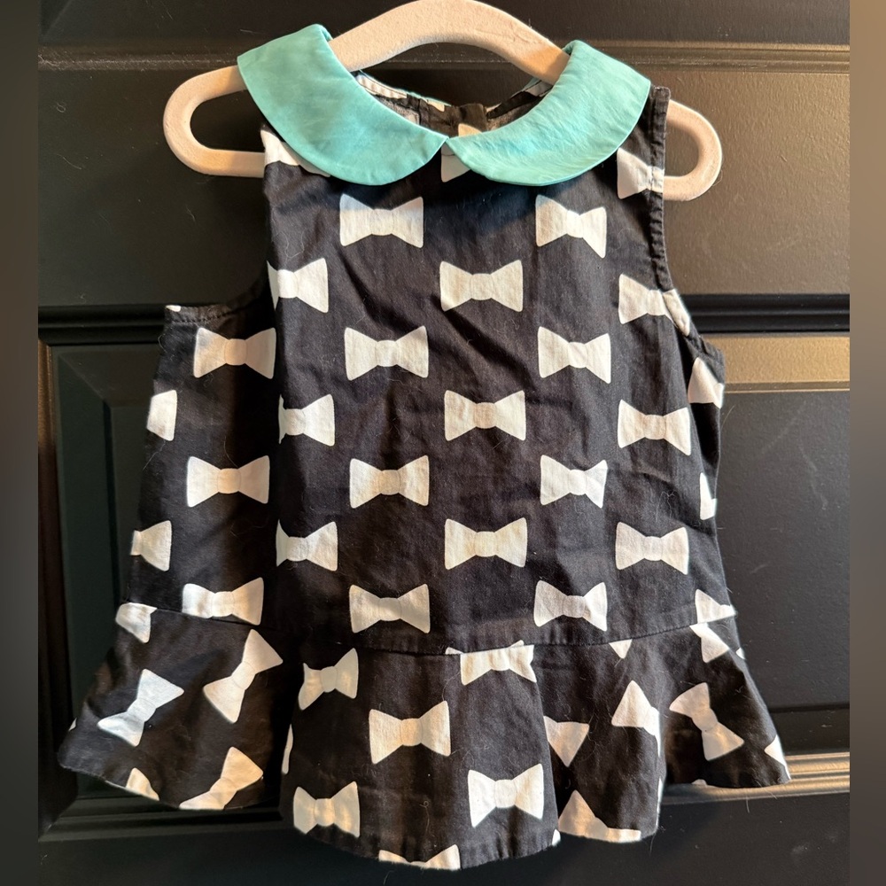 Janie & Jack vintage High Tea Holiday top girls 2t